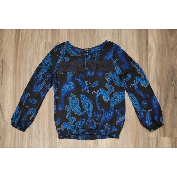 Women's Lucky Brand Blouse Top size medium - Picture 1 of 12